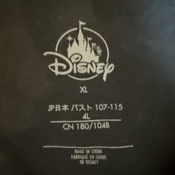 Disney Black Minnie Mouse Happy Meowlloween Glow In The Dark Tee Women's Size XL - Picture 7 of 12